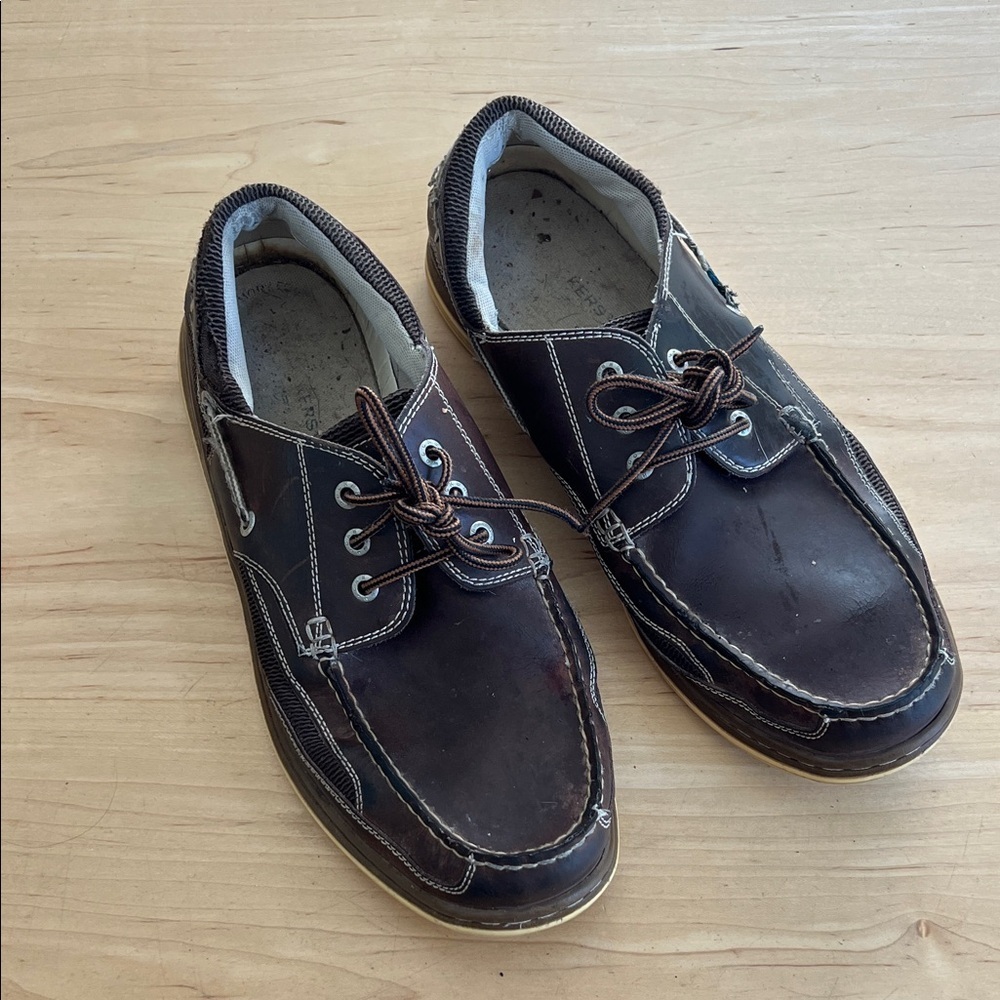 Dockers Dark Brown Boat Shoes